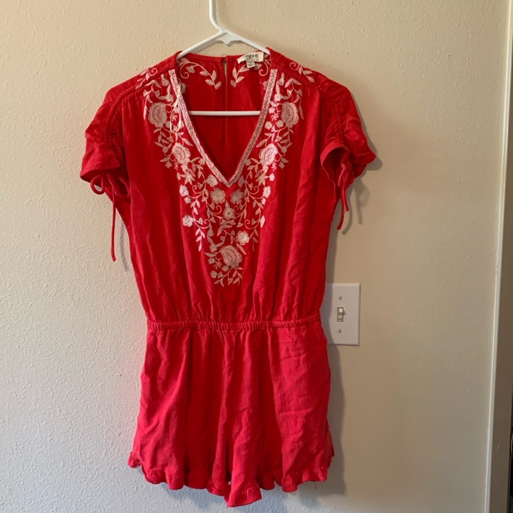 Gorgeous embroidered romper